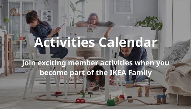 IKEA Family Thailand - Activites Calendar Banner
