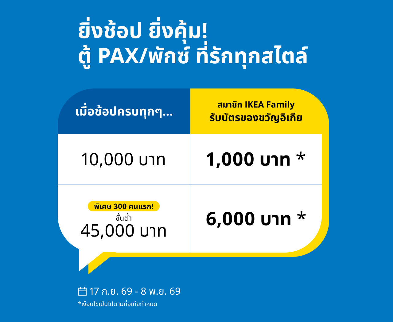 IKEA Family Thailand - Homepage Sales
